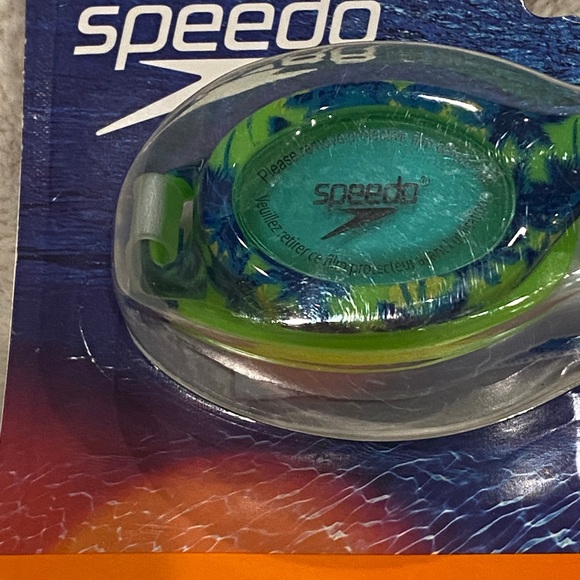 Speedo Jr (6-14) Junior Glide Comfortable Best Fitting Swim Goggles Paradise NWT - Picture 3 of 5